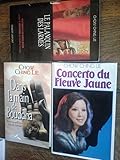  Lot de 3 livres de Chow Ching Lie : la palanquin des larmes - Dans la main de Boudha - Concerto du fleuve jaune -