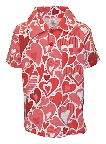 Image of Unique Baby Short Sleeve Collared Boys Polo Shirt, Toddler Kids Polo Shirts