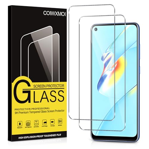 Coiwxmoi 2 Stück Panzer Schutz Glas für OPPO A54 5G / A74 5G 6.5