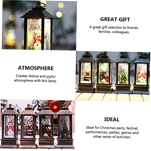 Zerodeko 2 Peças Luzes De Natal Lanterna De De Natal Luzes Noturnas De Férias Lanterna De Água Ilumi