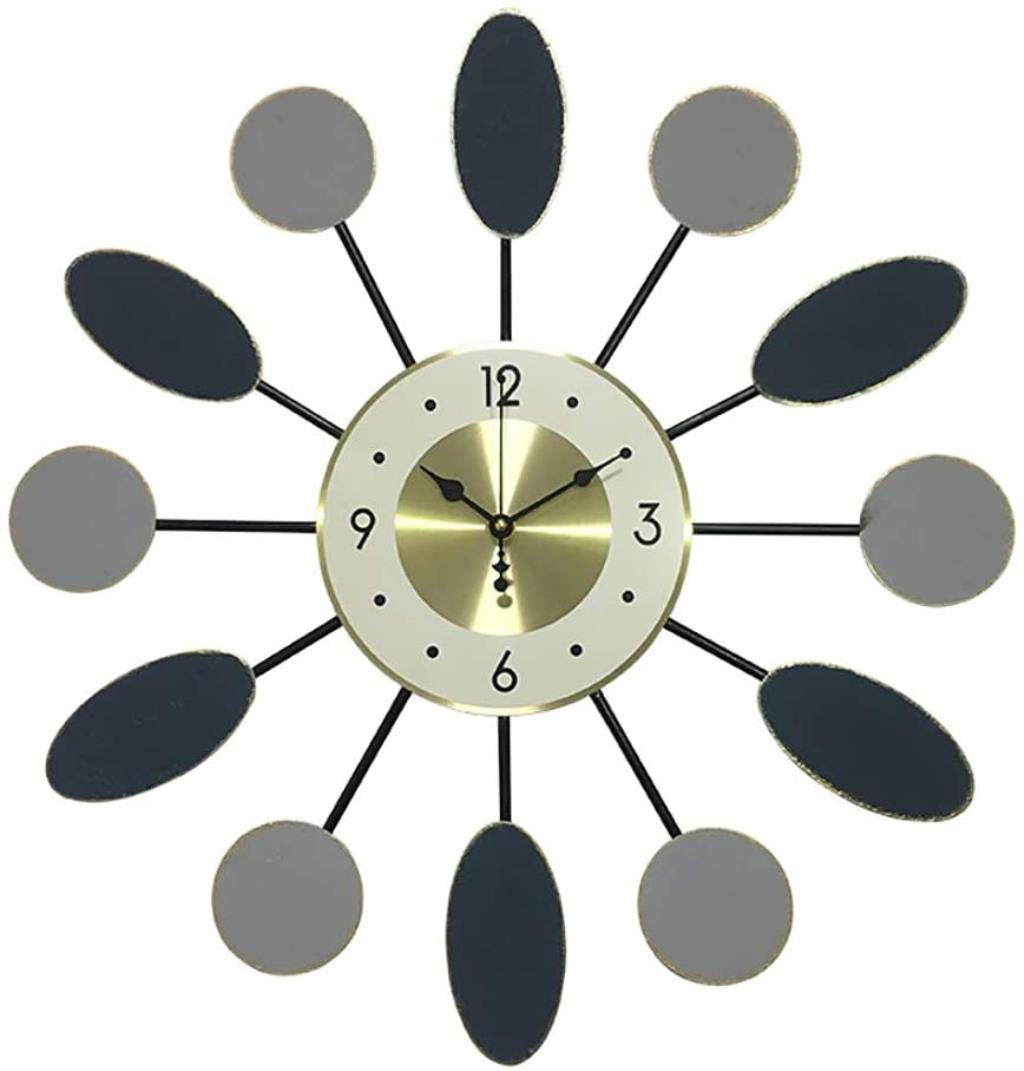 Horloge Murale Bleue en Quartz et Montres d'Art pour Bureau et Intérieur