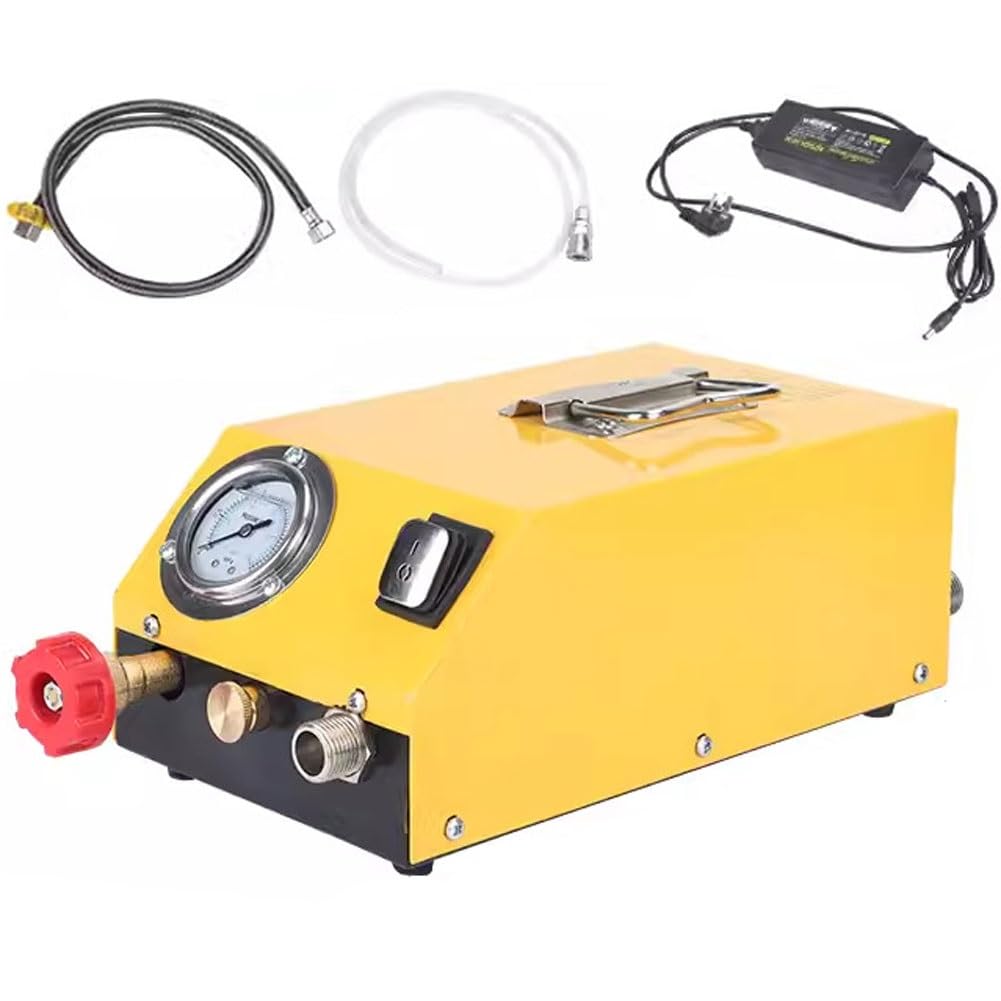 FHRKA Hydraulic Pressure Test Pump,Electric in Hydraulic Water Pressure Test Pump,Water Leakage Test Pump for Plumbing (25kg)