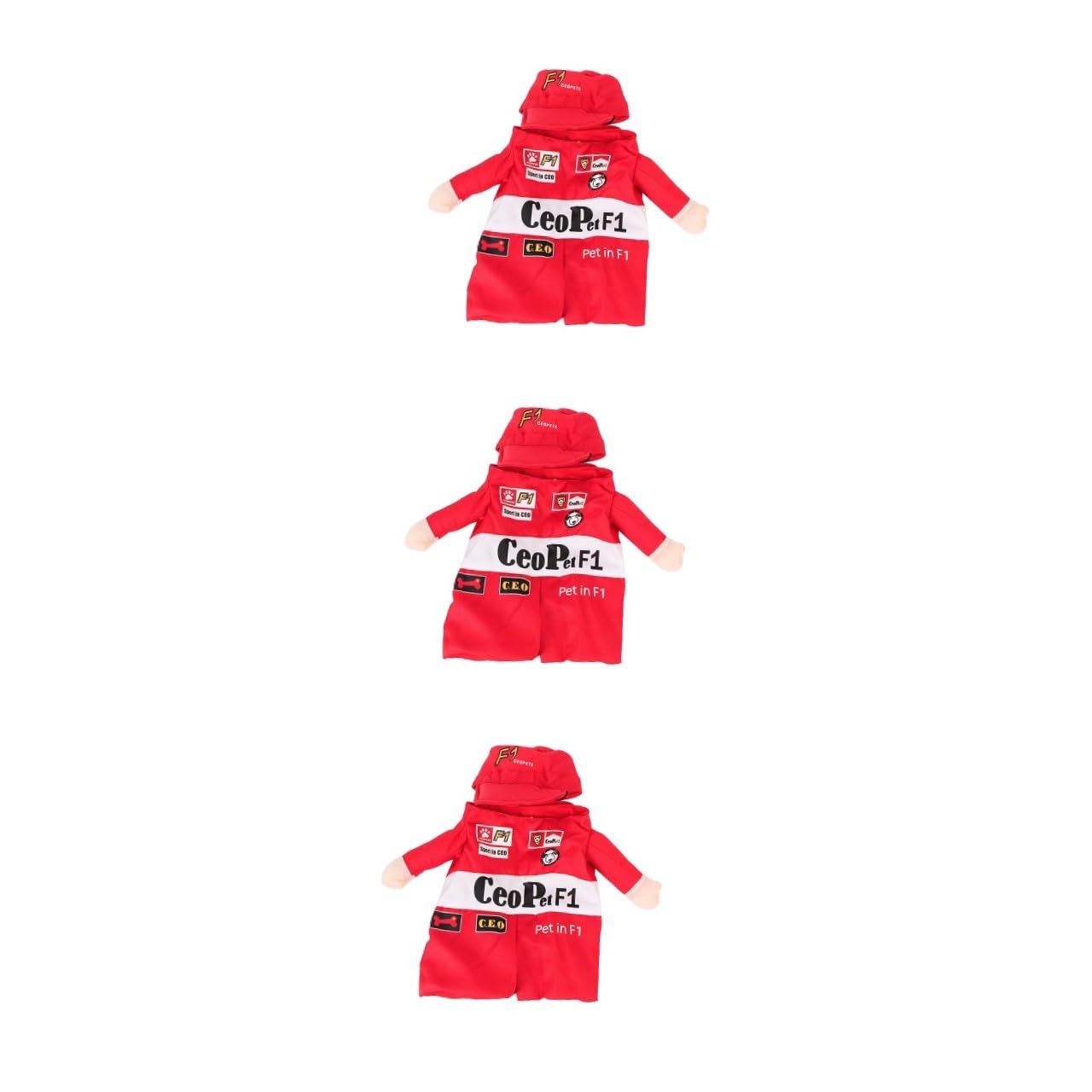 BESPORTBLE 3 Pz vestiti per cani abbigliamento per animali domestici costume da compagnia dog costume costumi cane piccoli cappotti per animali domestici cappotto per cani animale domestico