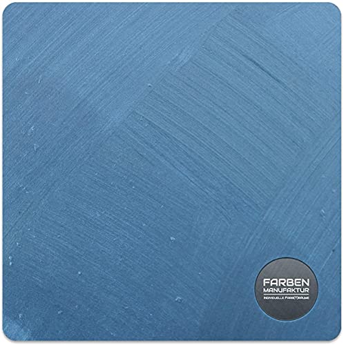Peinture métallique multicolore bleue lavable murale intérieure de 1L