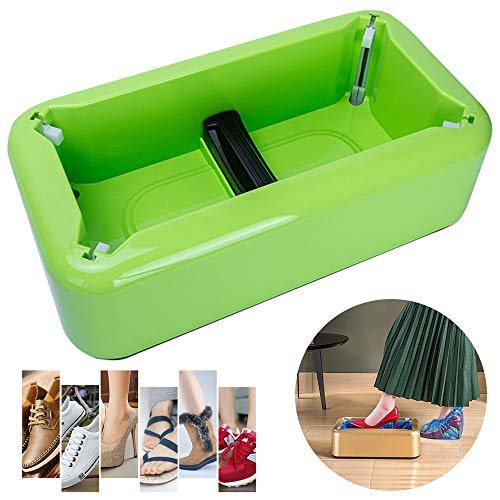 Preisvergleich Produktbild GGZDQ Automatische Schuhüberzieher, Schuhüberzieher Einweg Dispenser, Tragbare Schuhe Boot Cover Dispenser Perfekt für Zuhause, Geschäft und Büro