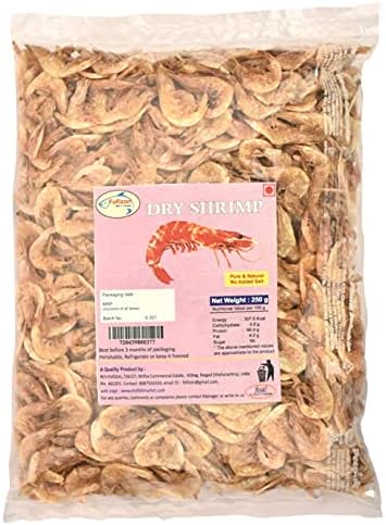 Fifozon Dry Fish Seafood - Dry Shrimp Large- 250 Grams