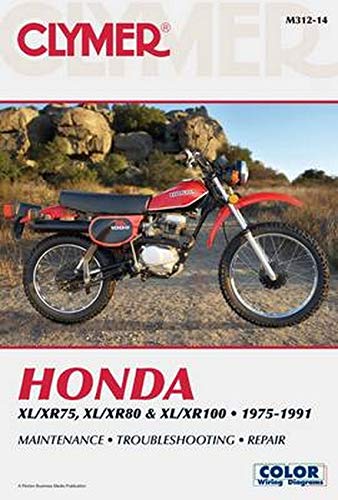 Honda XL/XR75, XL/XR80 & XL/XR100 Series Motorcycle (1975-1991) Service Repair M