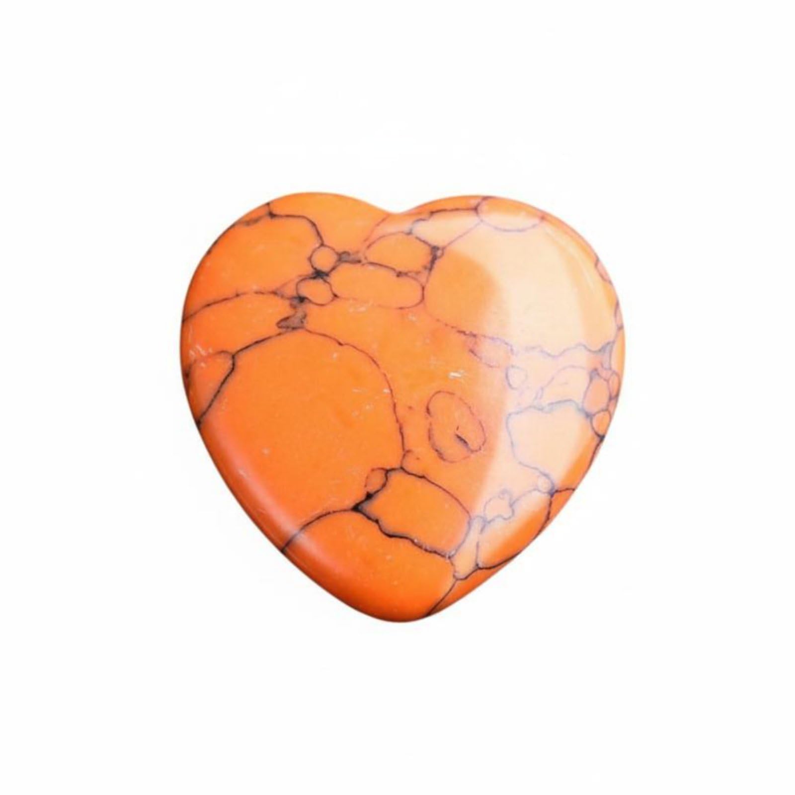 Polished Surface Holeless Heart Charm Variety Of Colors Shaped Crystal Diy Jewelry Stone For Craft Projects, Home Decor, Meditation, Orange Pine | Improvement &-image-40