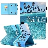 Popbag Universal Case for 10-10.5 In Tablet, Card Holder Stand Flip Case for Galaxy Tab A 10.1 T510...