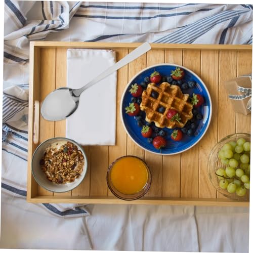 Cuillères de table Alipis en acier inoxydable au fini miroir durable
