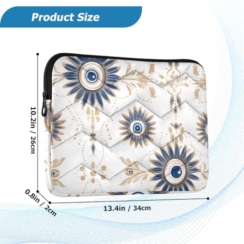 Funda para portátil 13-14 pulgadas impermeable azul miniatura 3