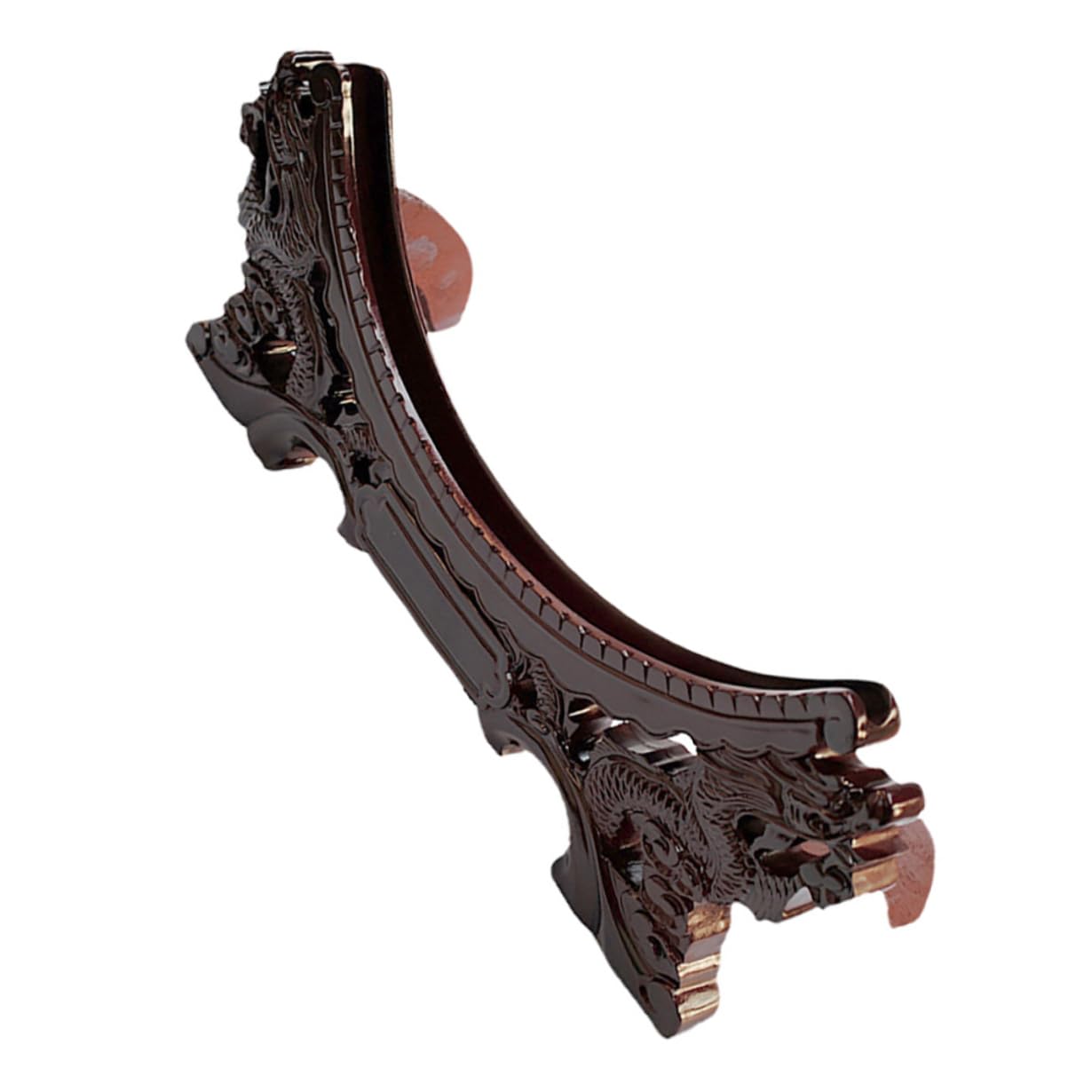 4 Piezas Estante Para Grifo Colgante Soporte De Caballete Porta Platos Soporte De Ventilador Plegable Chino De Plato Chino De Exhibición De De Madera