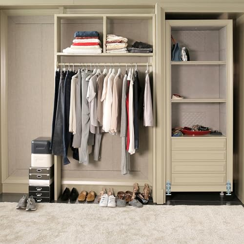Soportes regulables DOITOOL de acero para muebles de baño 6