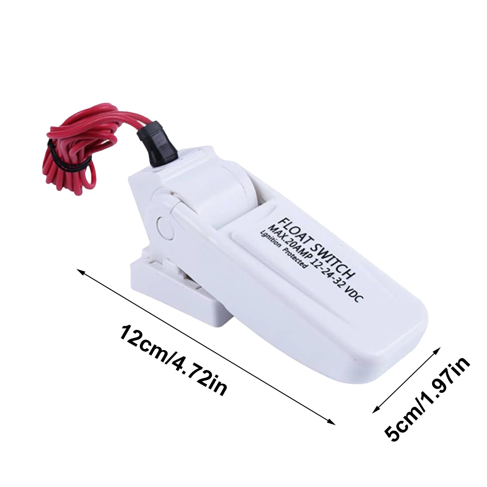 Pulsante galleggiante per pompa di sentina automatica per barche, per pompa di sentina, pulsante galleggiante automatico da 12 V, pulsante galleggiante impermeabile, vi forniamo il nostro pulsante