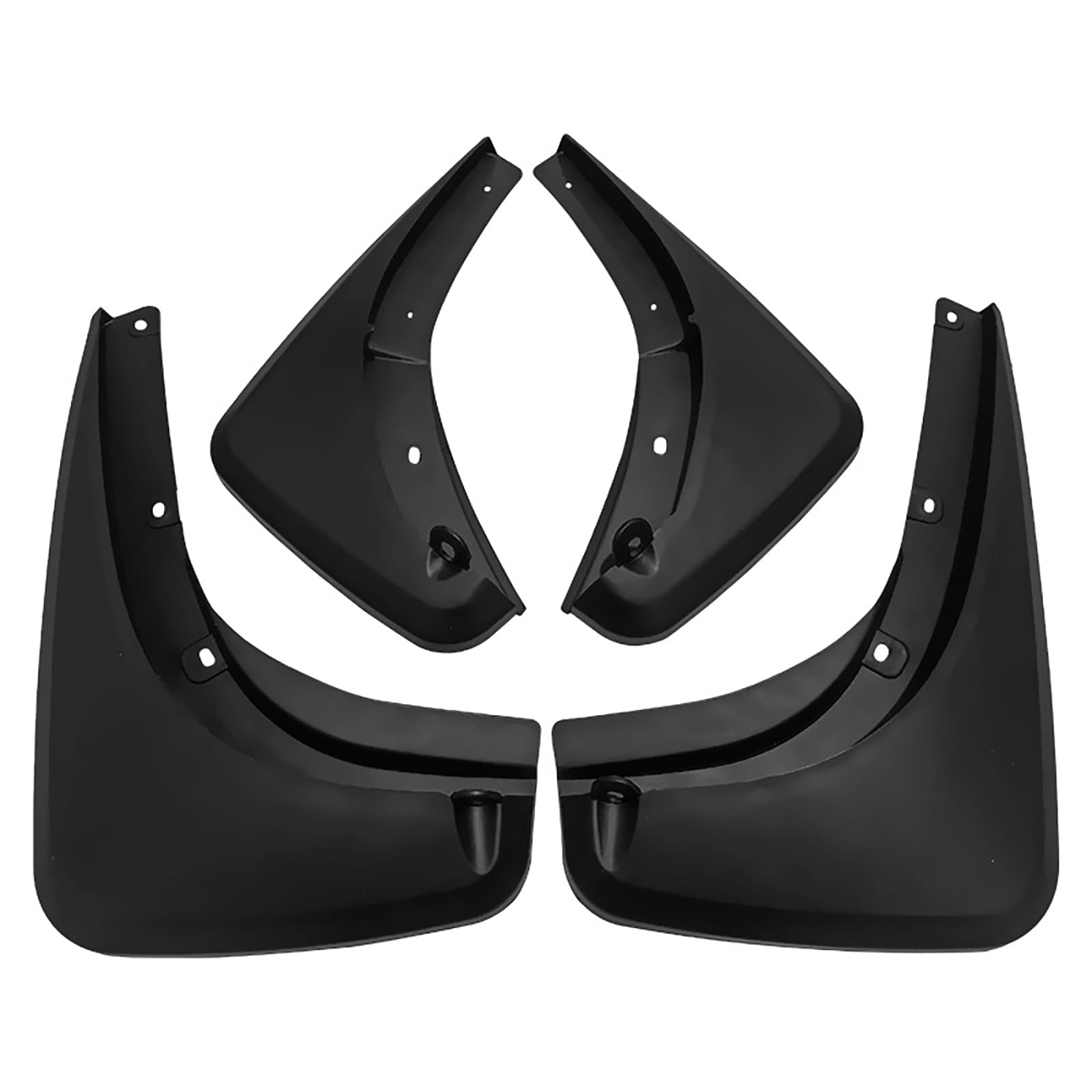 Bavettes pour auto Jeep Renegade 2015-2021 de WouND - Kit complet de protection