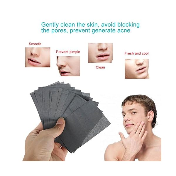 Oil-Absorbing-Tissues-80Pcspack-Men-Blotter-Face-Oil-absorbing-Control-Blotting-Face-Clean-Beauty-Blotting-Paper Oil Absorbing Tissues, 80Pcs/pack Men Blotter Face Oil-absorbing Control Blotting Face Clean Beauty Blotting Paper Oil Blotting Sheets Sheets Oil Absorbing Tissues Paper Makeup Blotting Paper