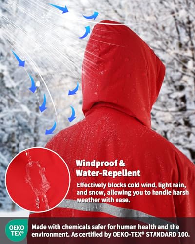 Owntop Swim Parka Adult Kids | Waterproof & Quick-dry | 2-Way Zipper | Oversized Hooded Changing Robe for Beach Pool2