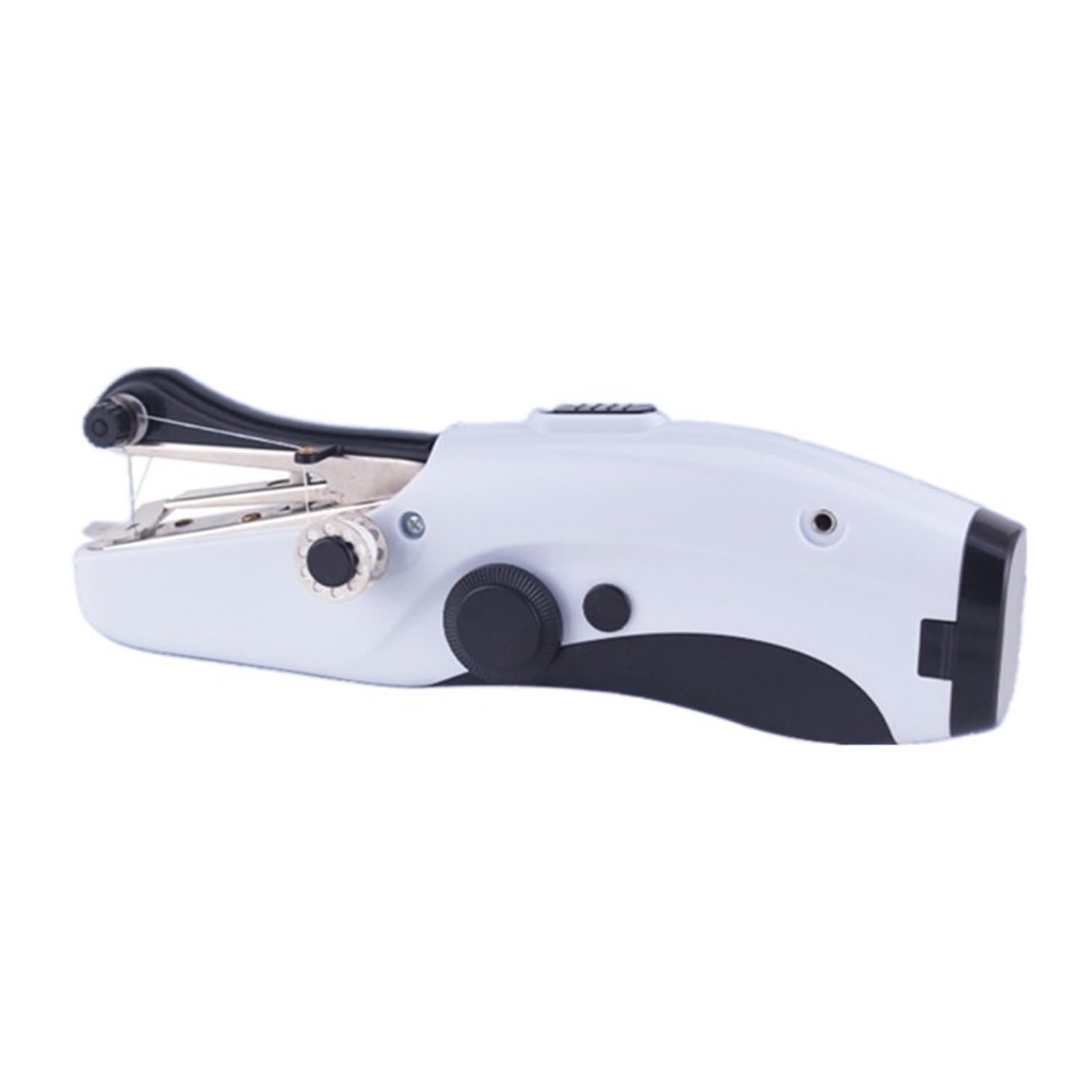 Máquina de Coser eléctrica pequeña portátil automática para el hogar, Micro Sastre Mini Potente, silenciosa y Estable.,Automatic+Plug+Sewing Kit
