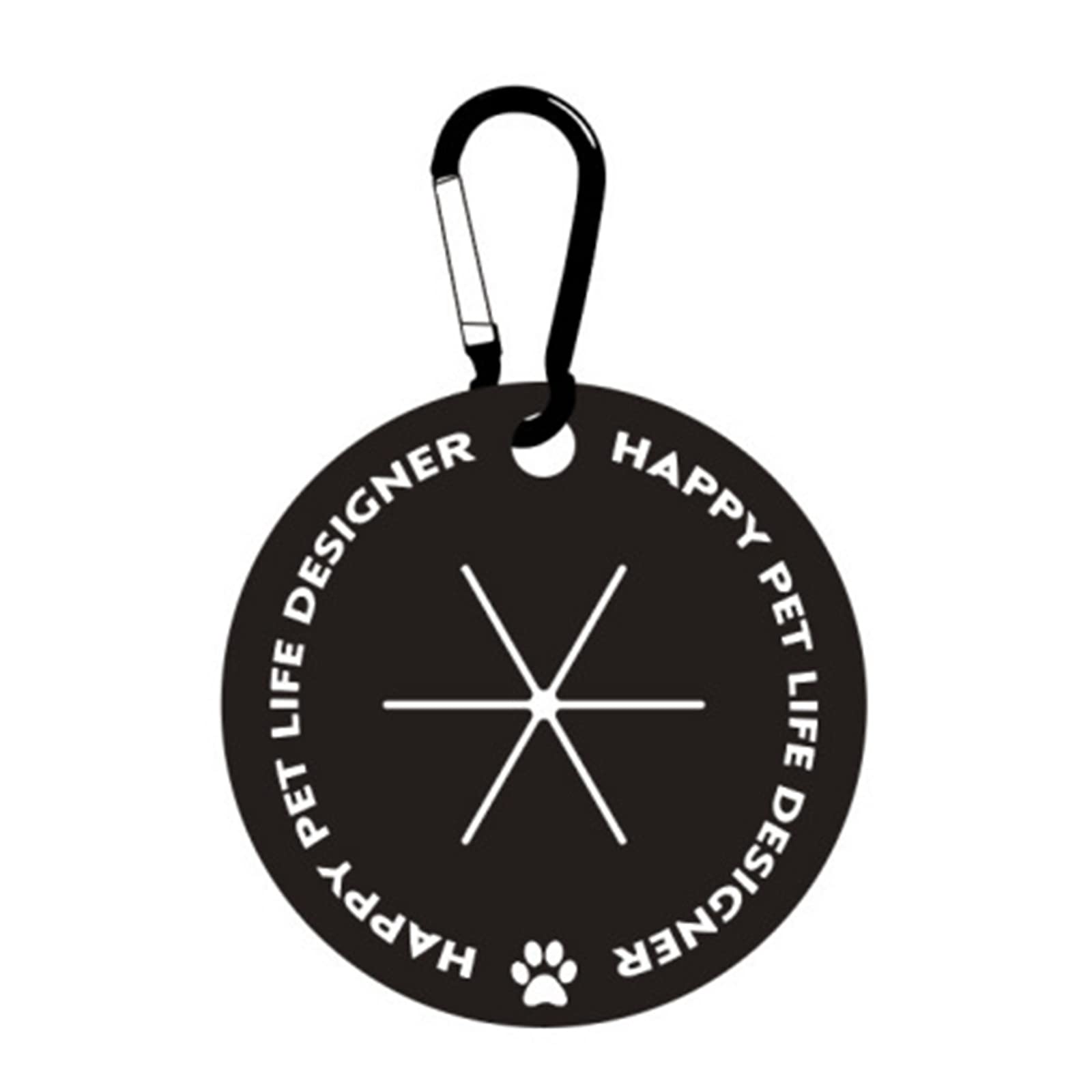 Mllepjdh Dog Poop Bag Holder PVC Hand-Free Walking Garbage Bag Dog Waste Bags Clip for Leash