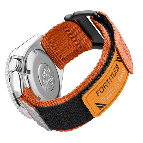 Image of Ritche Christmas Gift Nylon Sport Watch Band for men women Quick Release 20MM 22MM Replacement Watch Strap Compatible with Timex Expedition watch Black /Navy Blue /Crimson Red /Pumpkin Orange /Army Green, White Elephant Gifts, Stocking Stuffers For Men