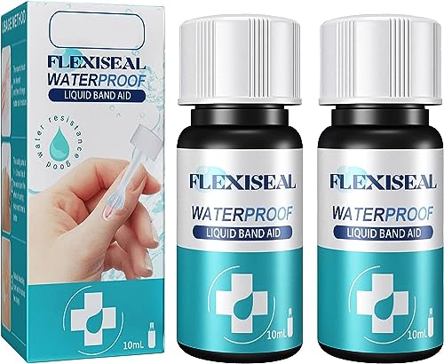 New Skin Liquid Plaster Waterproof and Breathable Quick-Dry Gel Liquid Bandages for Scrapes 10ml2pc