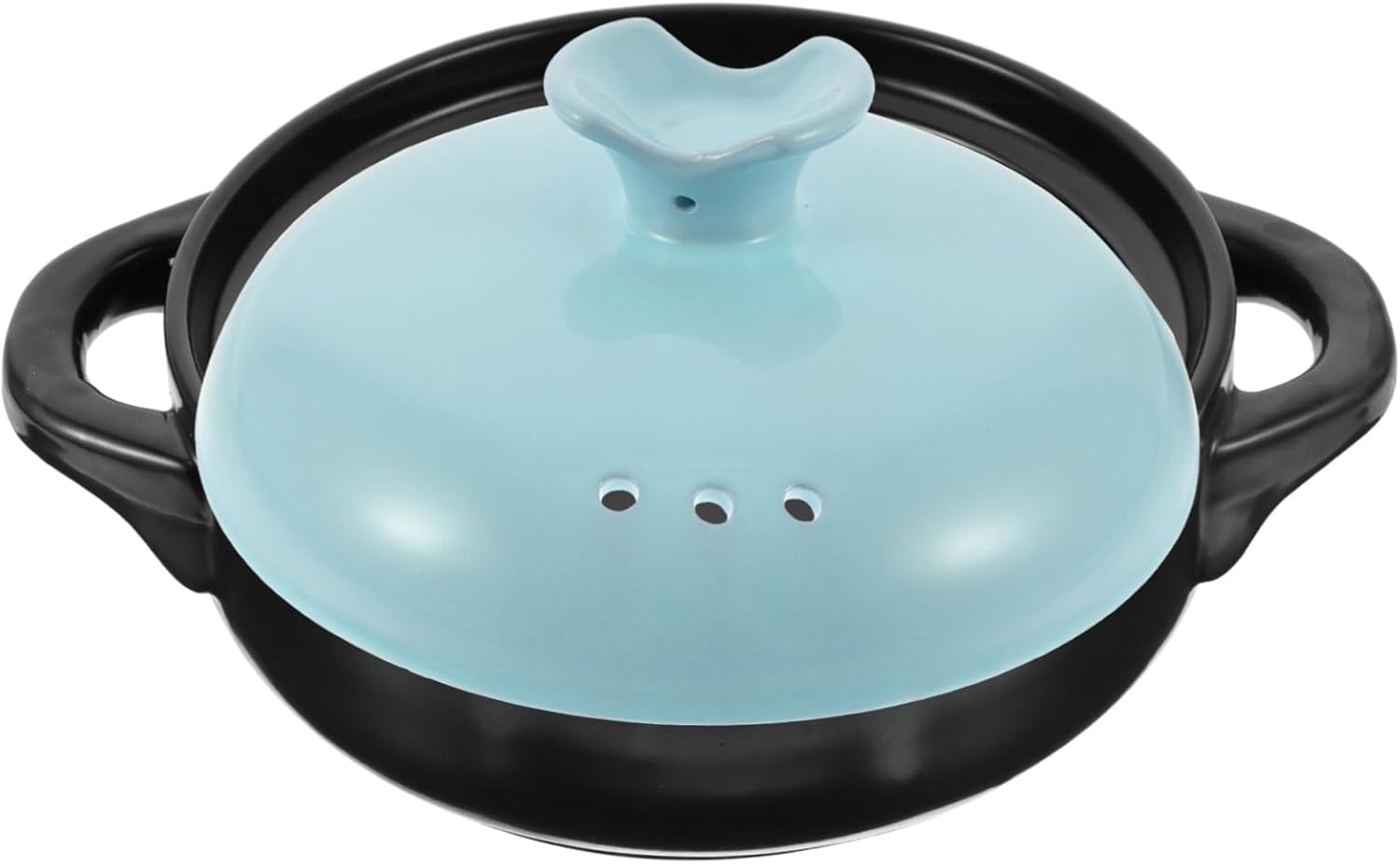 ABOOFAN Ceramic Cooking Pot Casserole Dish for Noodles Soup and Rice Kitchen Cookware for Home and Restaurant Use