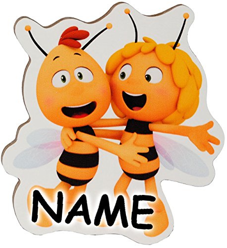 Kinderzimmer Kuhlschr Willi Kusst Die Biene Maja Magnet Aus Holz Fur Kinder