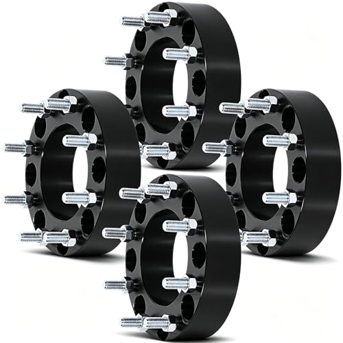 OCPTY 8x180 Wheel Spacers 2 inch for Chevrolet for Silverado 2500 with 14x1.5 Lug Nuts 124.1mm Hub Bore Compatible for Sierra 2500 HD for Silverado 2500 HD for Silverado 2500