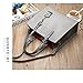 Women Fashion Crocodile Pattern Handbag Snakeskin Top Handle Tote Purse Shoulder Crossbody Bag, Gray