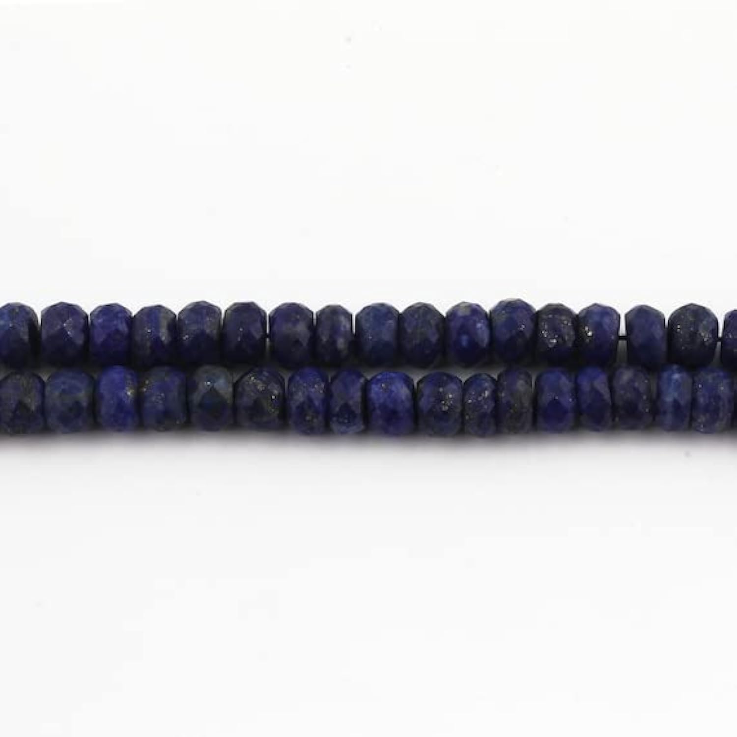 Lapis-lazuli perles rondelles 7-8mm facettées éclat scintillant pour colliers faits main