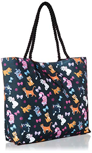 Disney Tote Travel Bag Cats Print: Figaro Cheshire Oliver & Co Marie Aristocats #TOP1
