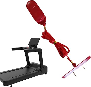 Treadmill Safety Key   Running Stop Clip Accessory, Replacement Exercise Device, Workout Part, Secure Training Lock | Perfect for Gym Machines Indoor Home Fitness Jogging Walking Equipment U