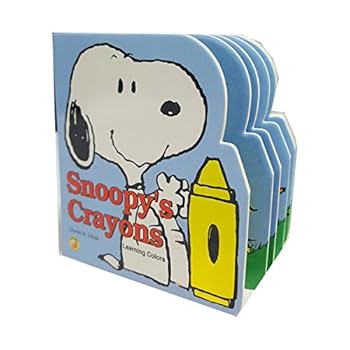 Hardcover Snoopy's Crayons Book