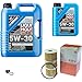 Produktbild Inspektionspaket Wartungspaket Filterset mit 6 L Motoröl Longtime High Tech 5W-30, Ölfilter, Verschlussschraube