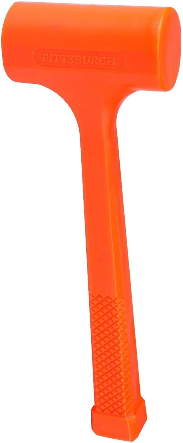 2 LB POUND DEAD BLOW ORANGE DEADBLOW SOFT FACE SHOT SHOCK ABSORBING HAMMER TOOL,Jikkolumlukka