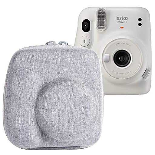 Aenllosi Caja Bolsa Fundas para Fujifilm Instax Mini 12/11 Cámara instantánea (Funda Sola) (Gris) | Ya disponible en tu tienda friki favorita! En mundofriki.es!