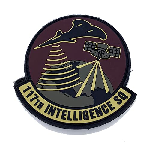 117th Intelligence Squadron PVC Patch – with Hook and Loop