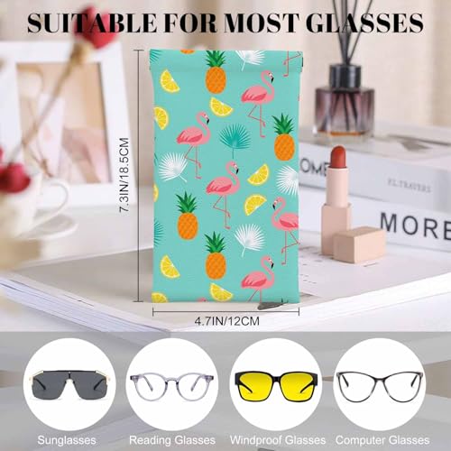 Image of Dragonfly Glasses Case Lightweight Glasses Cases PU Sunglass Organizer Eyeglasses Case Glasses Cases For Men Women