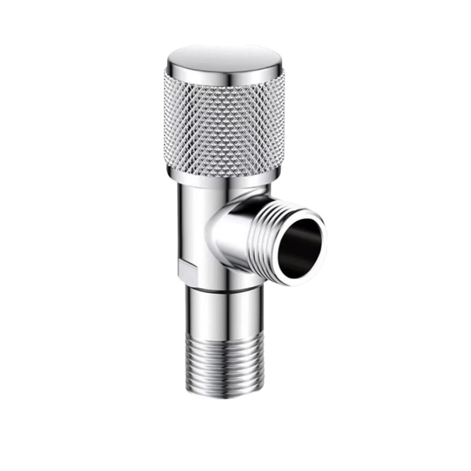 Bvhisehp Chrome Gun Grey Anti Backflow Angle Valve Check Valve Wall Mounted Water Stop Valve For Bathroom Bidet