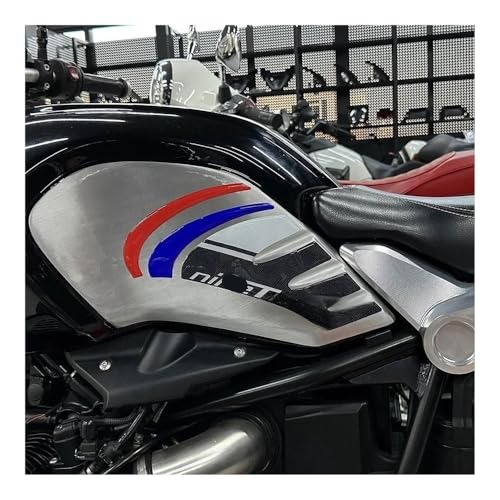 Autocollant résine époxy moto protection antidérapante réservoir R NineT