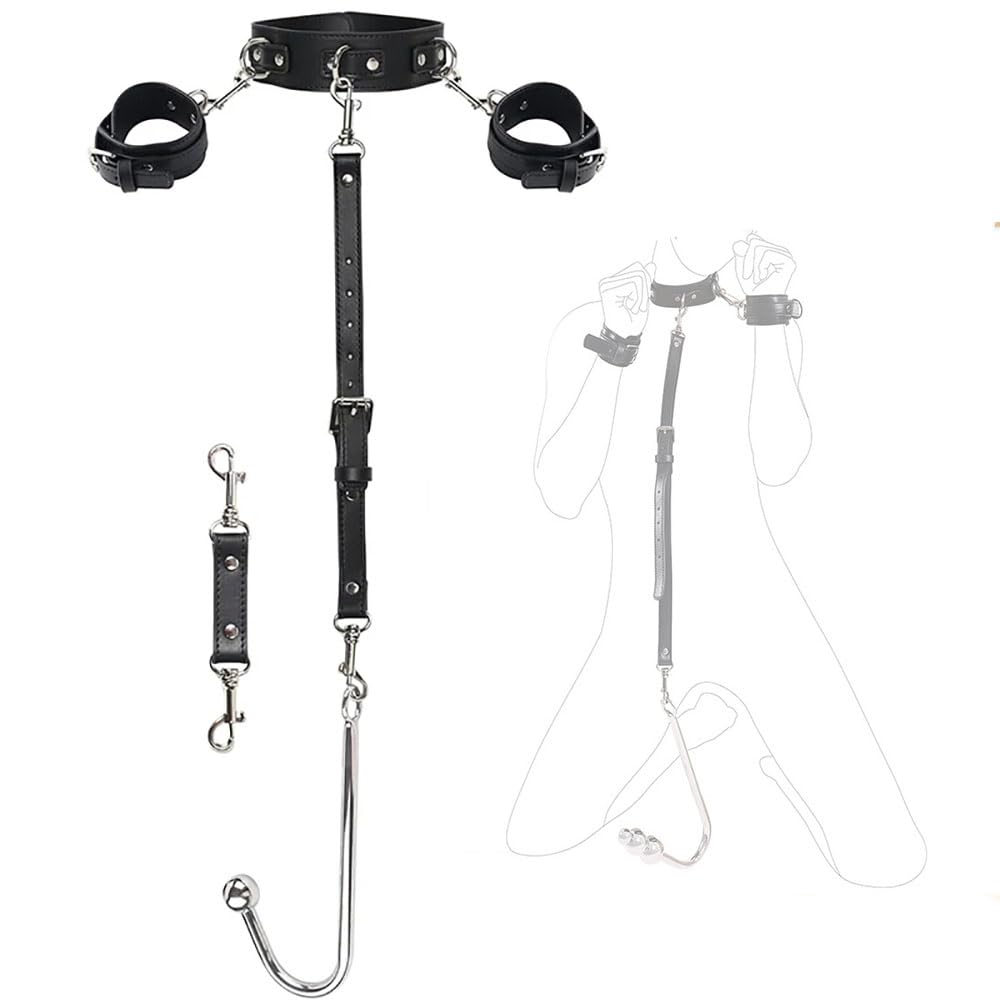 Crochets en cuir et en métal Kit de Tǒys pour hommes et femmes Yoga Training Ṥëx T𝚘y Accessoires