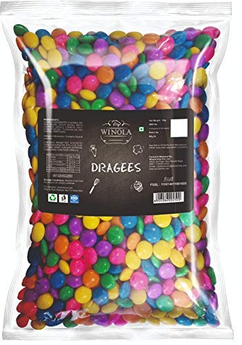 Winola Chocolate Gems- Chocolate Candy for Cake Decoration (1 kg) (B0C5CZF3MM) Amazon Price History, Amazon Price Tracker