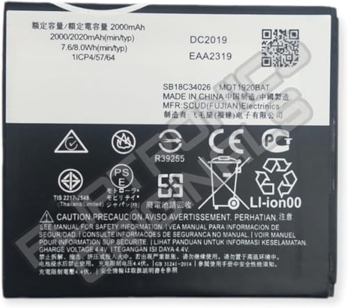 Image of JE30 Battery for Motorola E5 Play Battery with 6 Month Warranty**** (Z26515)