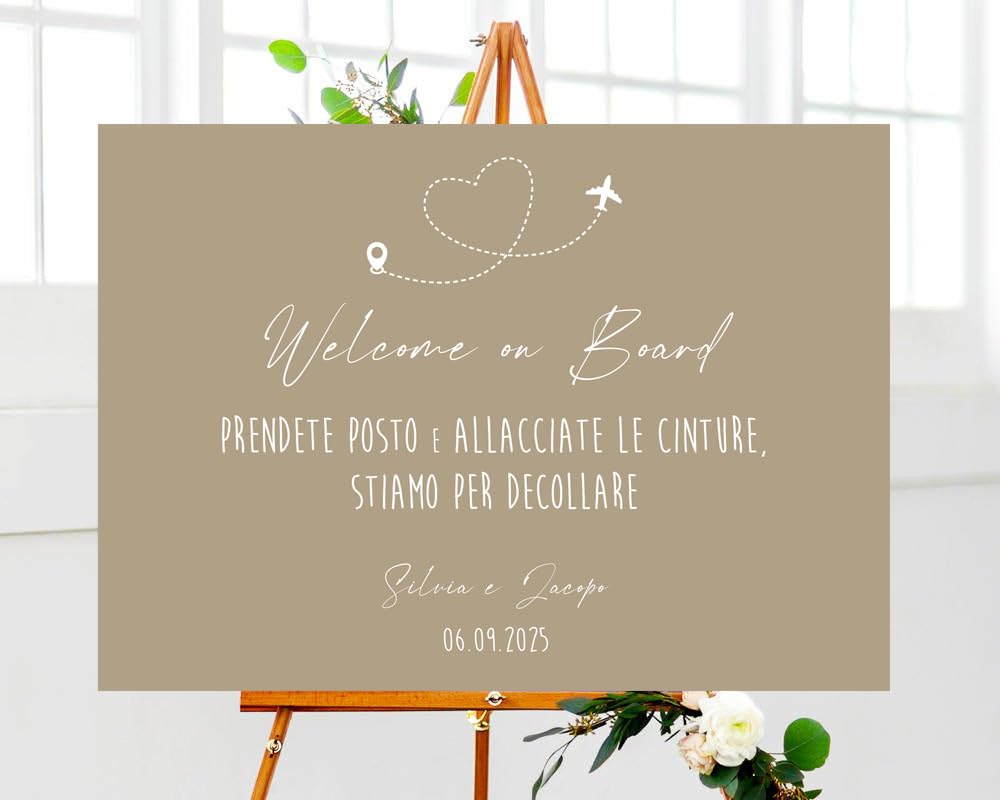 Modello di cartello di benvenuto Airbnb/Cartello di benvenuto per host