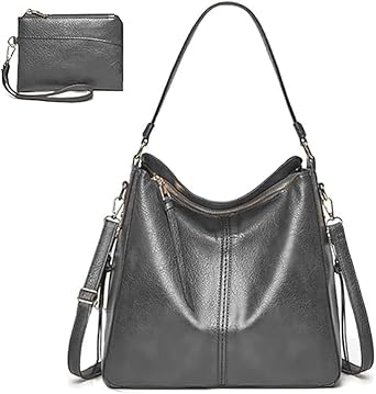 Bolsa Grande Feminina Transversal Moderna Luxo E Carteira