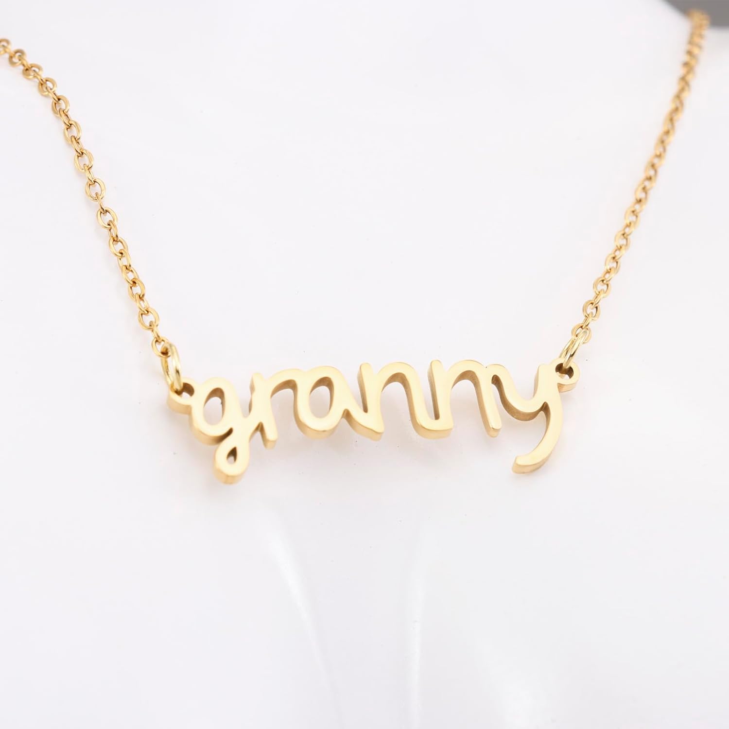 Granny Necklace Gifts for Women from Grandkids Granddaughter Happy Birthday Granny Gifts - Image 7