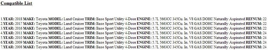 Toyota 72905-60010 Seat Link Sub Assembly