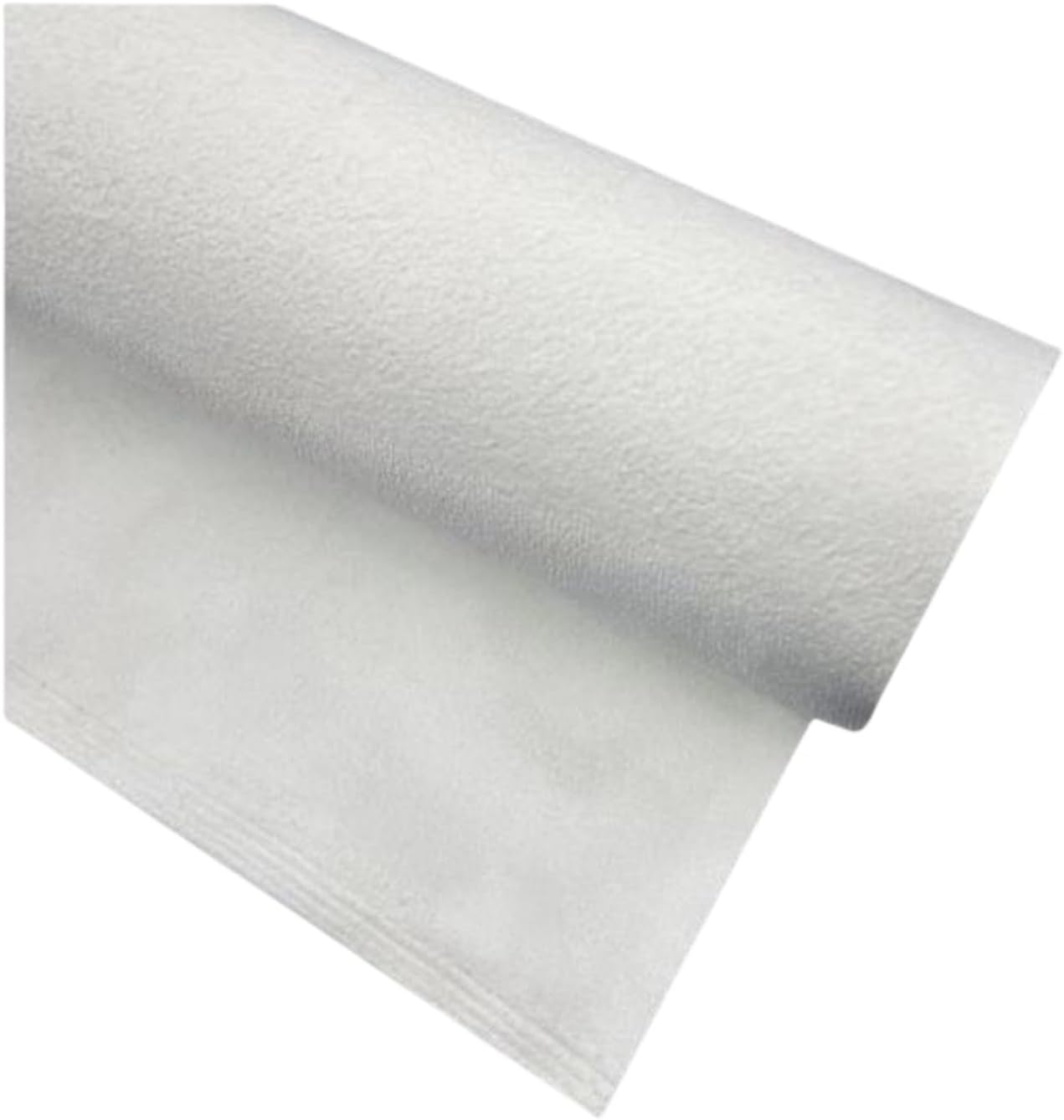 Microfiber Suede Fabric Self-Adhesive Car Wrapping Film, Faux Suede Vinyl Synthetic Leather Stretch Film Fabric for Car Interior Decorate (White, 7.8 x 29.13 in (20 x 74 cm))