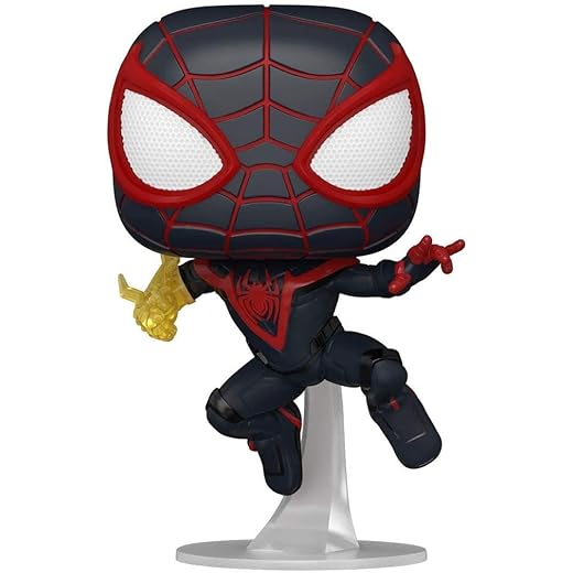 En Oferta Funko Pop! Games: Marvel’s Spider-Man: Miles Morales- Miles Morales (Styles May Vary), 3.75 Inches
