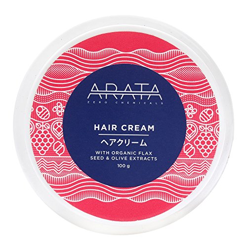 Image of Arata Zero Chemicals Hair Styling Combo, Hair Gel, 125 ml with Hair Cream, 100 g